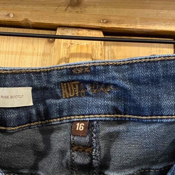 Kut from the Kloth Natalie High Rise Boot Cut Jeans Size 16 - Picture 5 of 7